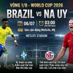 Nhận định bóng đá trận Brazil vs Na Uy vòng 1/8 World Cup 2026 cùng Gavang TV.